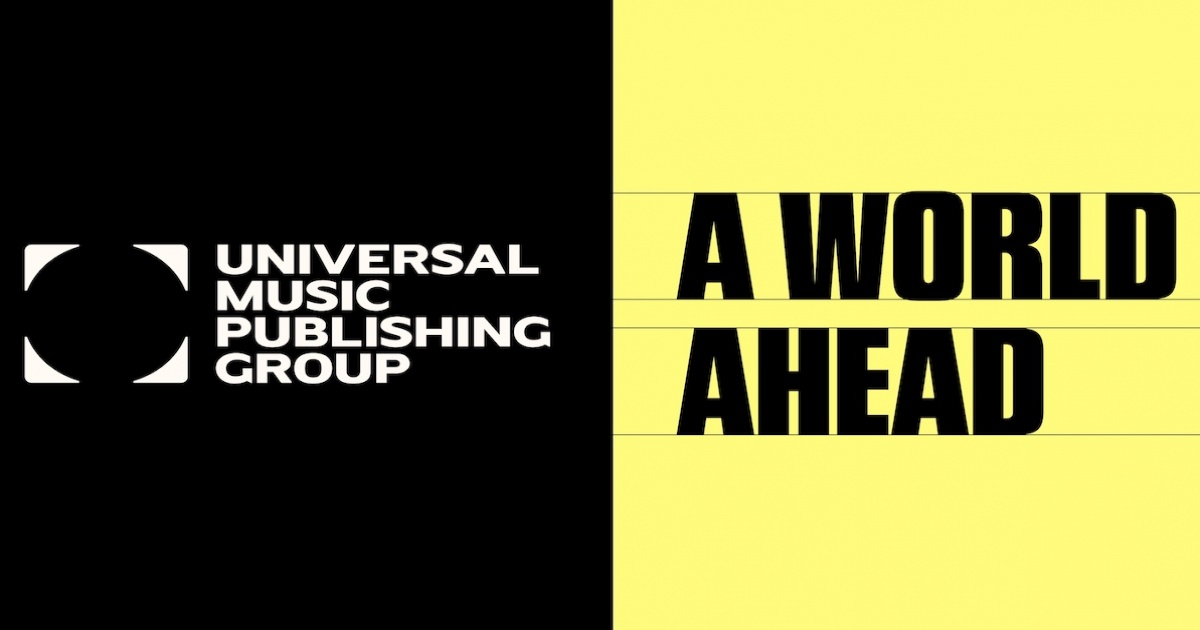 Universal Music Publishing Group unveils new brand identity