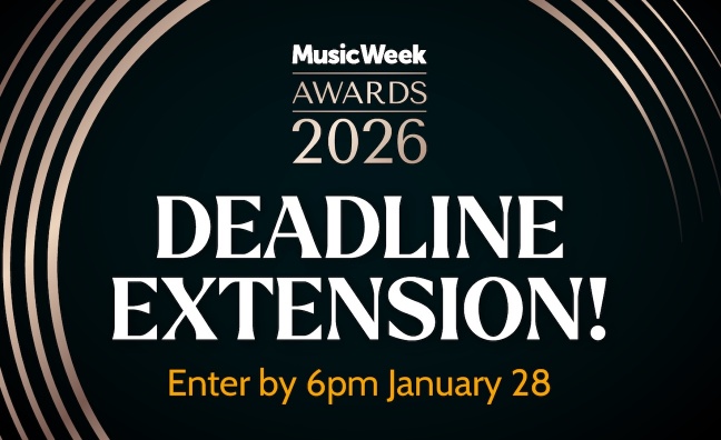 Music Week Awards 2026: Last chance to enter