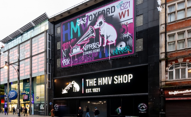 HMV confirms Oxford Street store to return this month