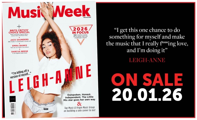 Leigh-Anne covers the February edition of Music Week