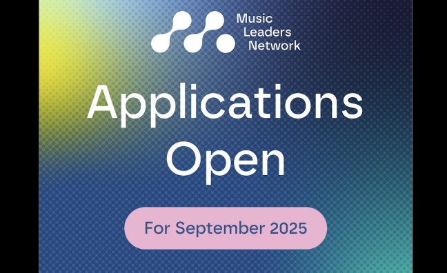 Women's leadership programme Music Leaders Network opens applications for September 2025
