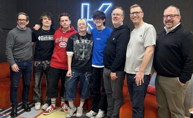 Kobalt signs global publishing deal with rising UK band South Arcade