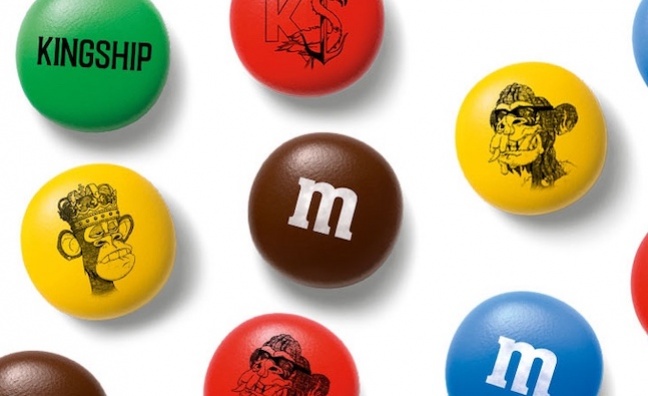 NFT supergroup KINGSHIP sign branding deal with M&M's