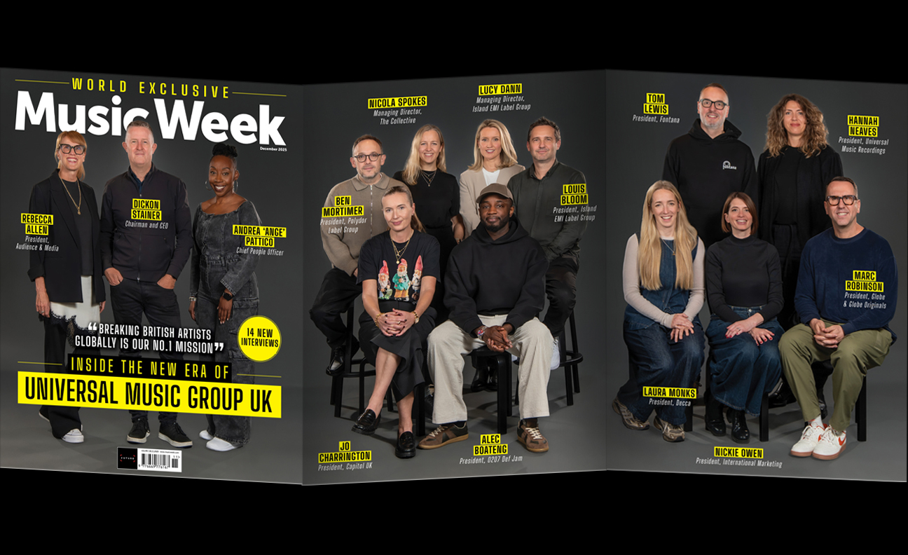 World exclusive: Special triple cover issue of Music Week starring Universal Music Group UK