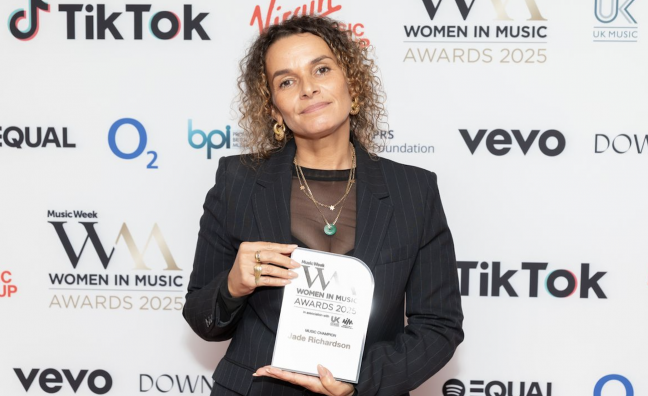 Women In Music Awards 2025: Music Champion winner Jade Richardson