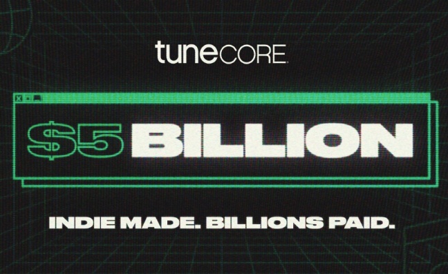TuneCore artists have now earned more than $5 billion