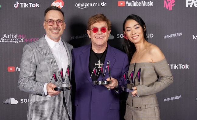 FAC & MMF reveal details of Artist & Manager Awards 2022 ceremony
