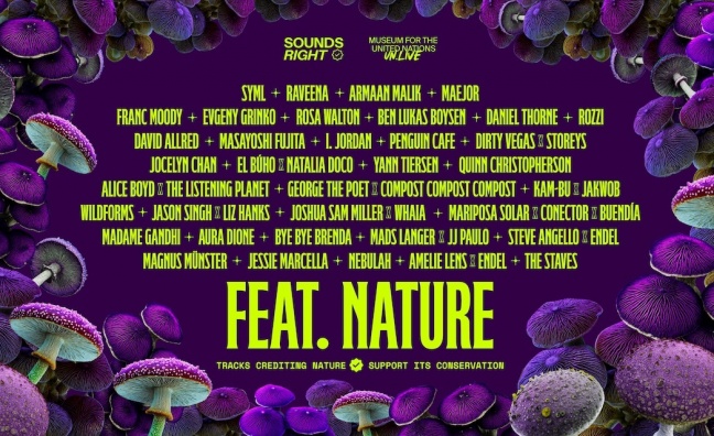 More than 30 artists release new music with Nature for Earth Day 2025