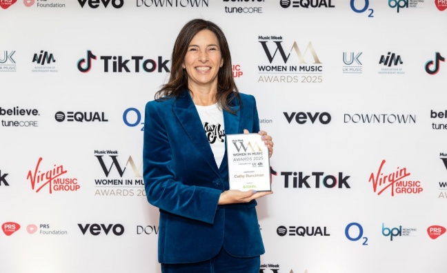 Women In Music Awards 2025: Campaigner winner Cathy Runciman