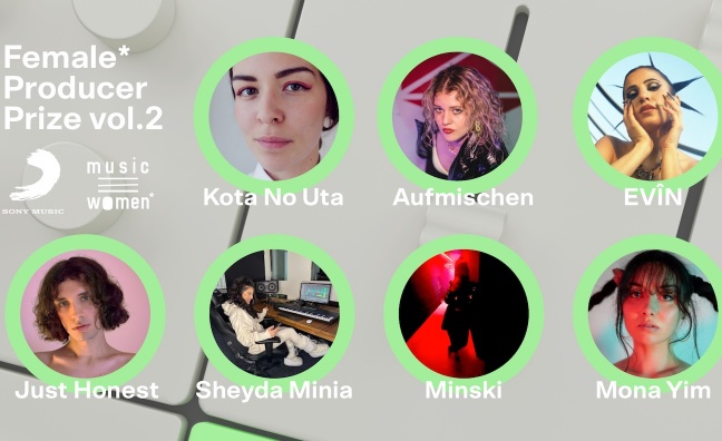 Sony Music Entertainment Germany reveals winners of 2023 Female* Producer Prize