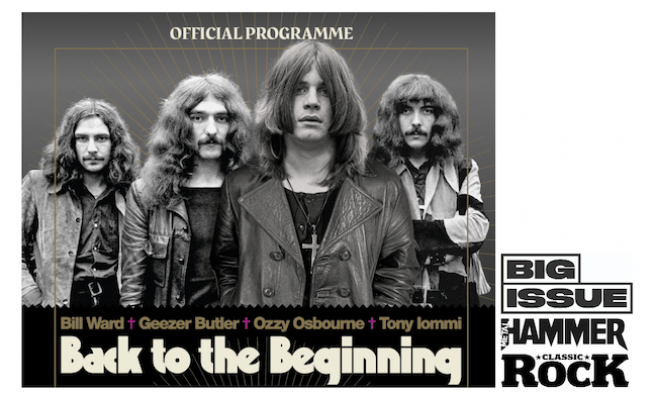 Classic Rock, Metal Hammer & Big Issue join forces for special Black Sabbath charity programme